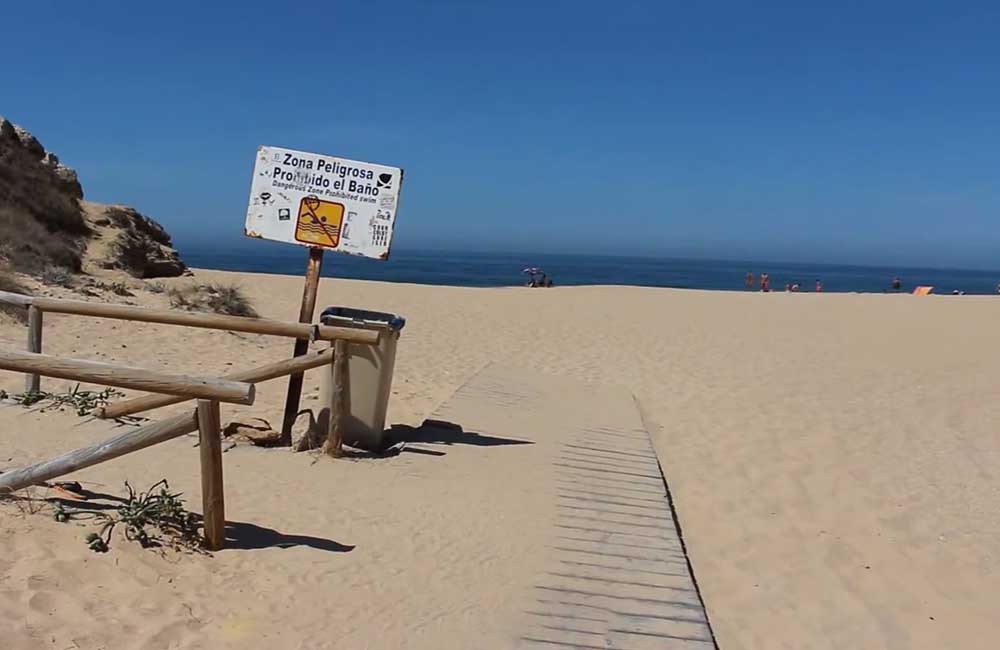 Playa del Faro de Trafalgar @Goto Cadiz / Youtube.com